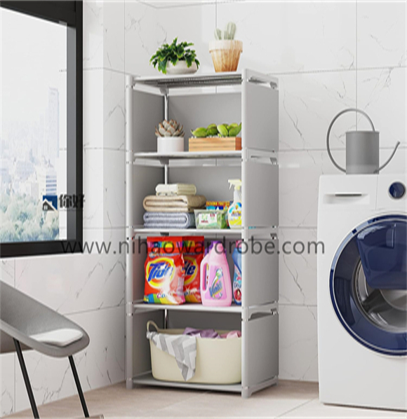 Shoe rack with cover